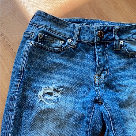 Cropped ankle jeans - Picture 2 of 3